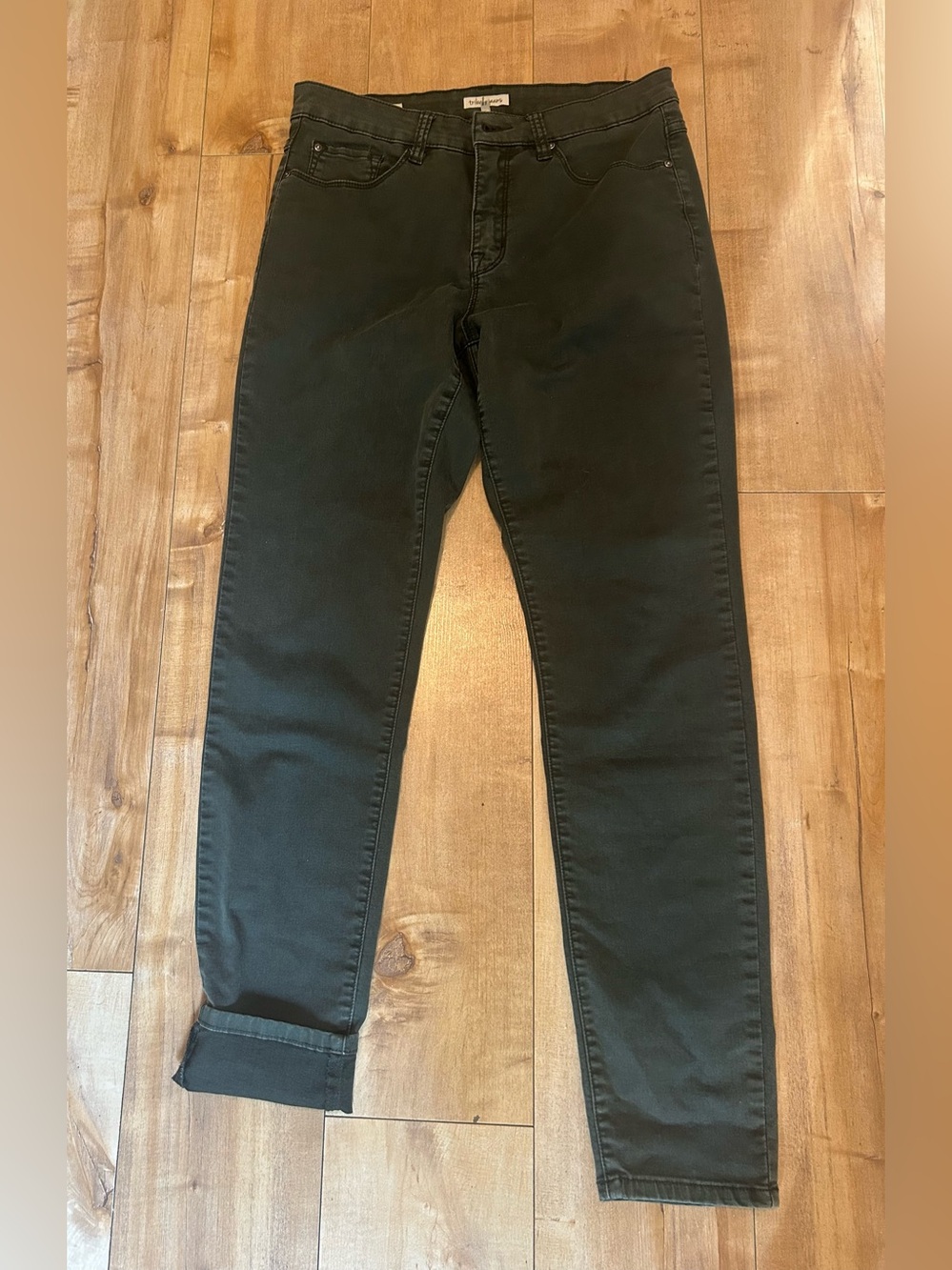 ✨Tribal Jeans Khaki Olive Slim Jegging Pants - Size 8